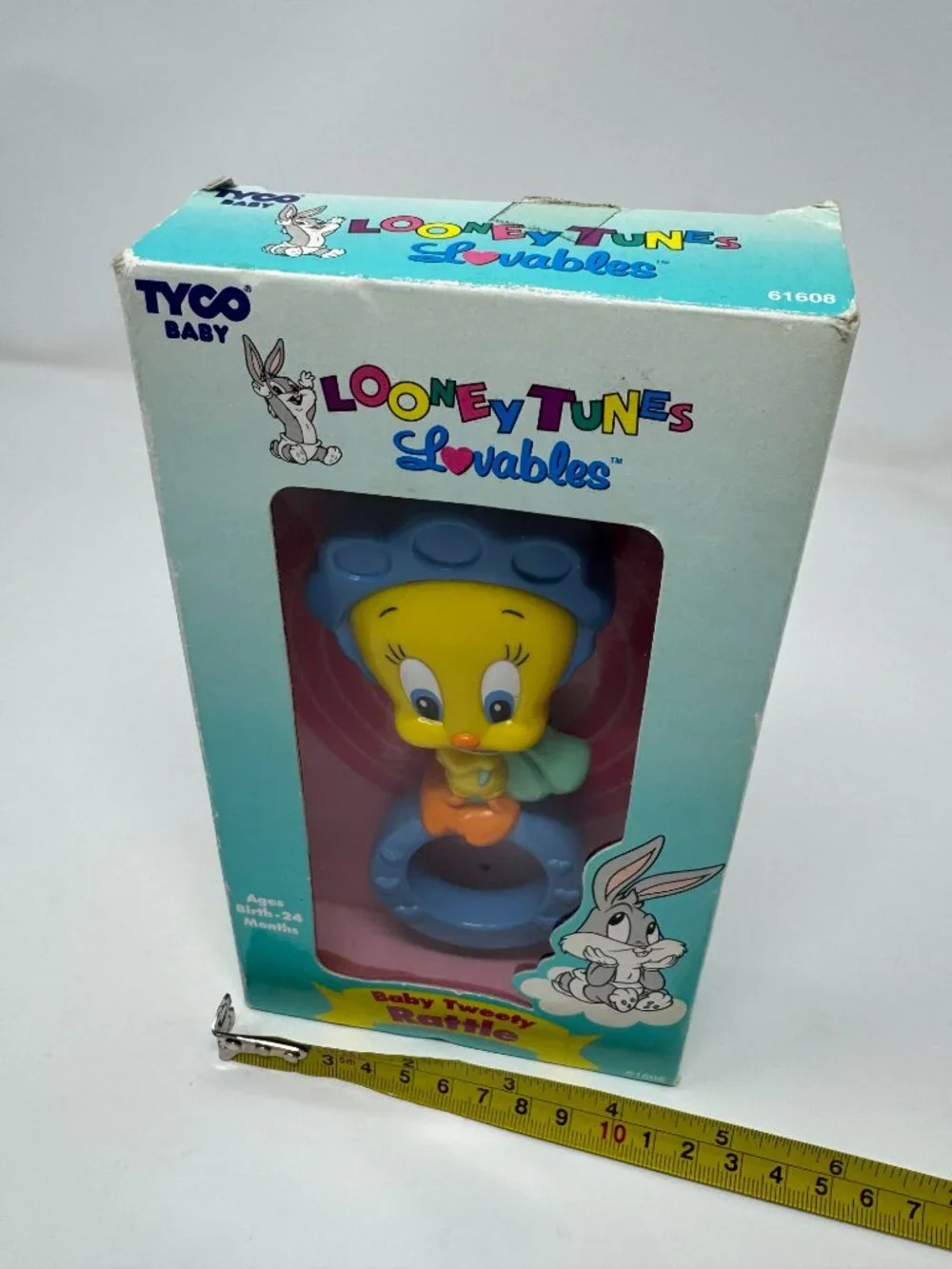 Vintage 1995 Tyco Baby Tweety Rattle Looney Tunes Lovables New in Box